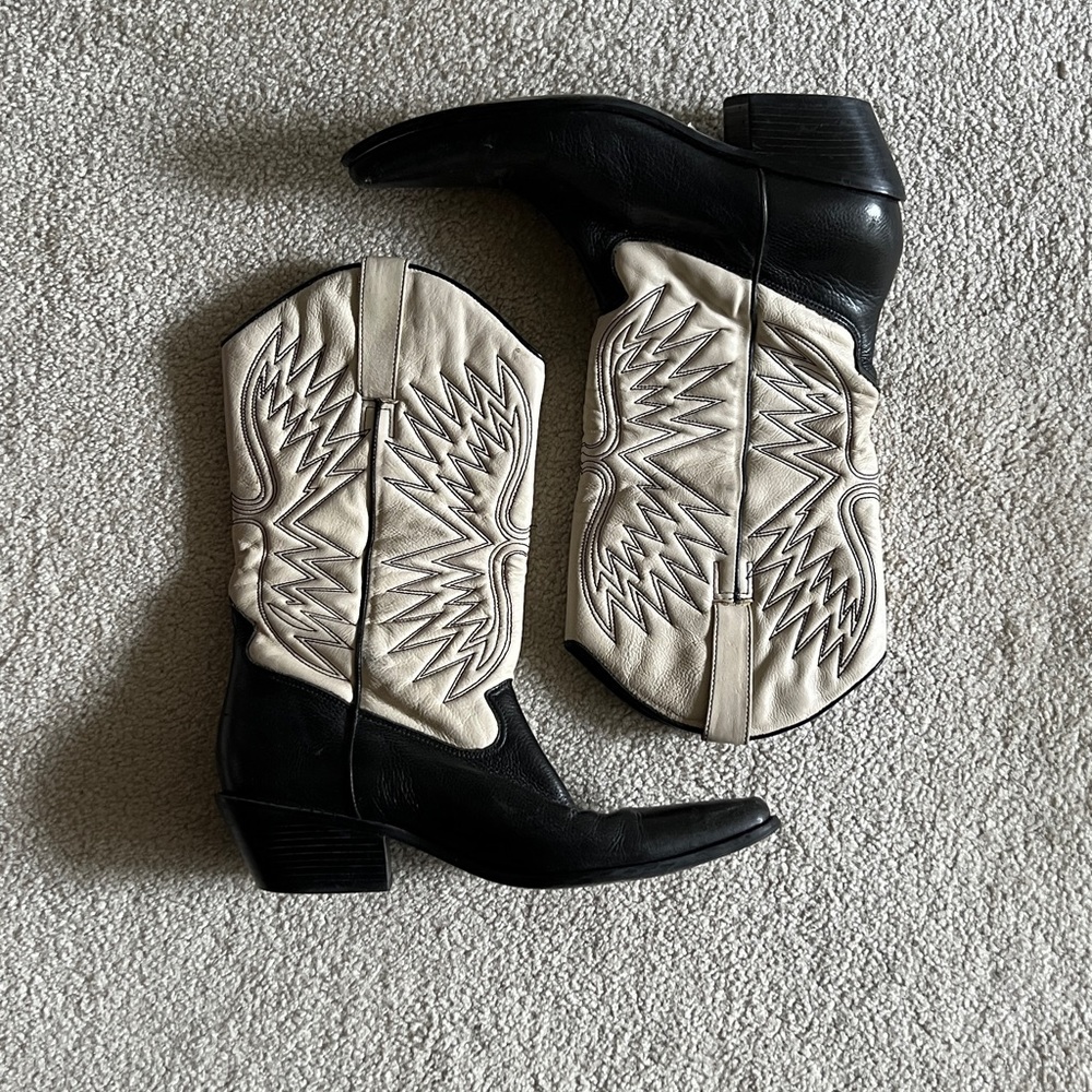 MATISSE Leather Cowboy Boots